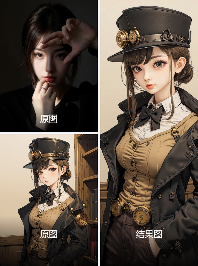 Transform Portraits into Steampunk Masterpieces with IPAdapter Technology