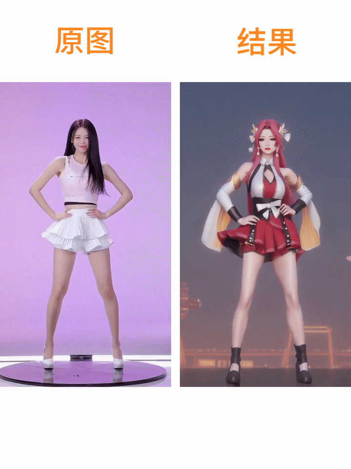 Create Mesmerizing Dance Anime with 3x Frame Interpolation and Face Swapping
