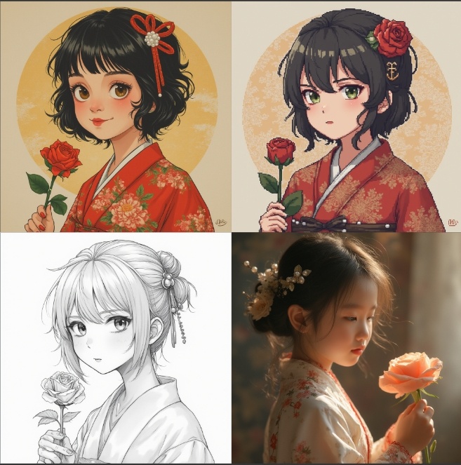 Unlock the Power of One-Click Multi-Style Image Generation