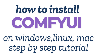 how to install comfyui